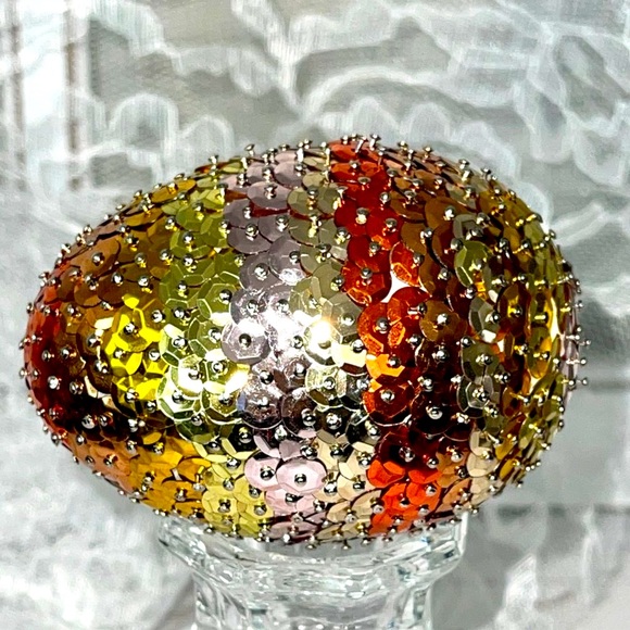 Sequin Ombre Easter Egg | Easter Tree Ornament - Picture 4 of 16